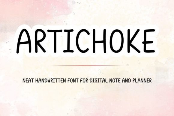 Artichoke: A Handwritten Font That Feels Human on Screen