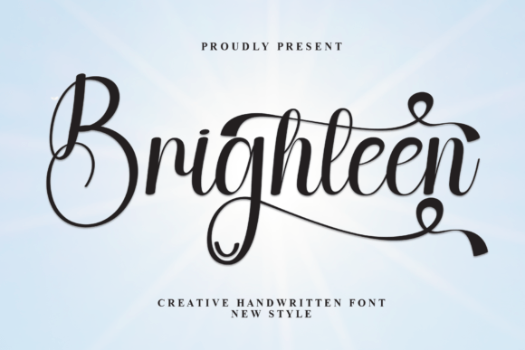 Brighteen: A Sweet Handwritten Font for Small Business Branding