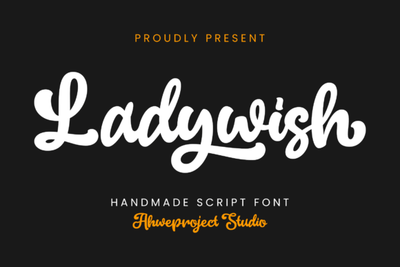 Ladywish: A Romantic Script Typeface for Digital Branding