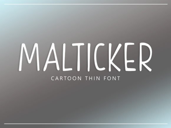 Malticker: A Playful Script Font for Scroll-Stopping Campaigns