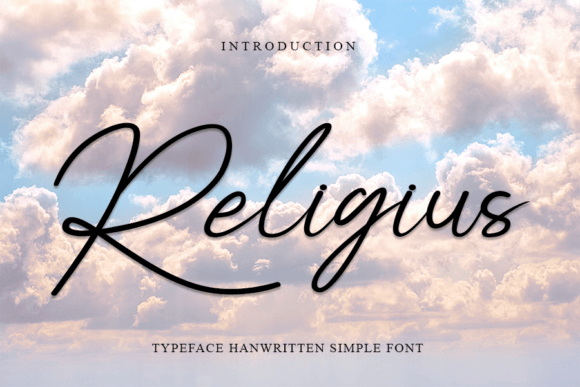 Religius: An Elegant Script Font for Brand Moments That Matter