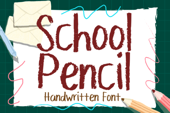 School Pencil: A Warm, Hand-Drawn Font That Feels Like Your Brand’s Best Friend