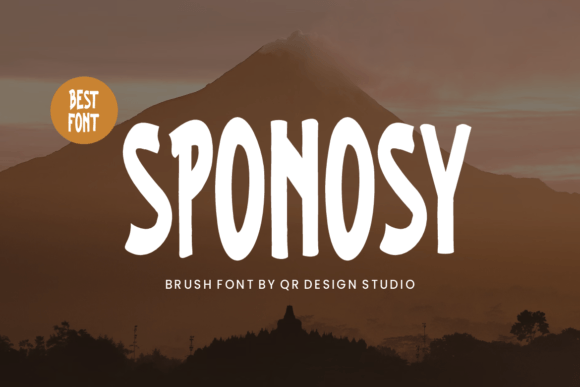 Sponosy: A Friendly Handwritten Font for Warm Digital Brands