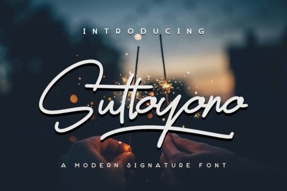 Suttoyono: A Modern Script Font That Actually Works in Real Branding
