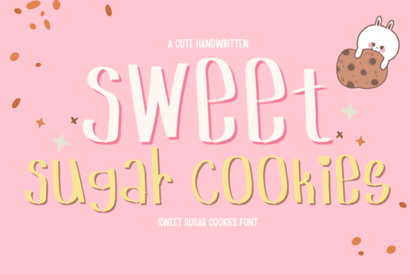 Sweet Sugar Cookies Font: A Whimsical Script for Real Brand Warmth